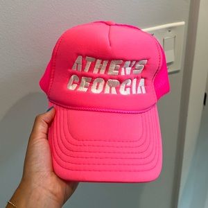 Neon Athens, ga trucker hat